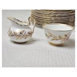 Royal Chelsea "Almond Willow" Bone China Dinnerware Set