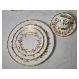 Royal Chelsea "Almond Willow" Bone China Dinnerware Set