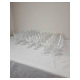 Vintage Cut Glass Stemware
