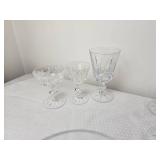Vintage Cut Glass Stemware
