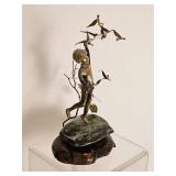 Malcom Moran Limited Edition Bronze Figural Sculpture