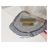 Malcolm Moran Bronze Sculpture on Agate Base, Child on Swing