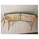 Portable NRG Folding Massage Table with Face Cradle