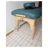 Portable NRG Folding Massage Table with Face Cradle