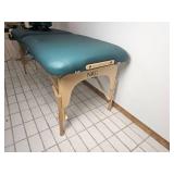 Portable NRG Folding Massage Table with Face Cradle