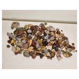 Assorted Collection of Polished Geode and River Stones