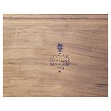 Dansk MCM Teak Surfboard Serving Tray with Knife by Jens Quistgaard