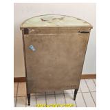 Vintage Imperial Furniture Chinoiserie Gilt-Painted Crescent Cabinet