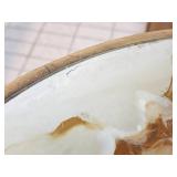 Vintage Imperial Furniture Chinoiserie Gilt-Painted Crescent Cabinet