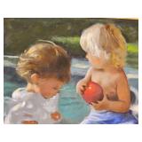 Original Signed Oil Painting on Canvas in Gilt Frame - by Kettleborough