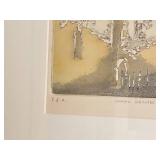 Artist Proof Lithograph - "Canal Grande e Salute in Venezia"