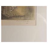 Artist Proof Lithograph - "Canal Grande e Salute in Venezia"