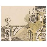 Artist Proof Lithograph - "Canal Grande e Salute in Venezia"