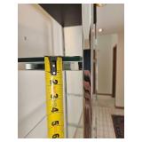 Vintage Milo Baughman-Style Chrome Shelving Unit B