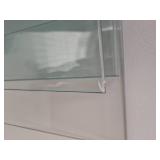 Vintage Milo Baughman-Style Chrome Shelving Unit B