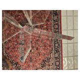 70s Lucite "Check-Mark" Sculptural Coffee Table