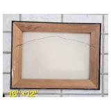 Vintage Mid Century Modern Meadow Poster Signed Heiss