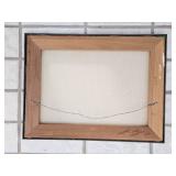 Vintage Mid Century Modern Meadow Poster Signed Heiss