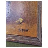 Still Life Floral Oil Painting, Original Sergey Slavin