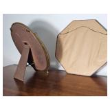 French Provincial Style Decorative Mirrors, Pair