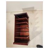 Contemporary Corner Media Shelf