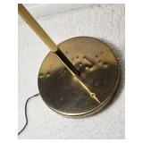Vintage MCM Adjustable Brass Reading Lamp