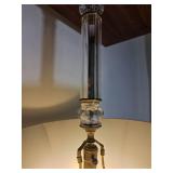 Romantic Crystal Column Table Lamp