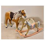 American Girl and Bitty Baby Horses