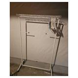 Functional Rolling Clothing Rack Unit B
