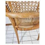 MCM Josef Hoffmann Style Bentwood Cane Bistro Chairs by Stendig, as