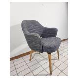 Knoll Saarinen Executive Armchair with Wood Legs