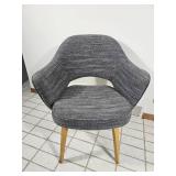 Knoll Saarinen Executive Armchair with Wood Legs