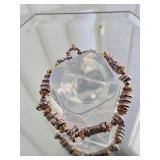 Heavy Mixed-Metal Artisan Bead Bracelet with Sterling Silver and Gold Accent Elements 32 Grams