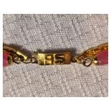 Sterling Silver Bead and Mixed Stone Necklace and Bracelet Group