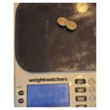 14K Yellow Gold Double Medallion Brooch Pin ~ 5g