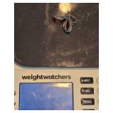 Sterling Silver Baltic Amber Drop Earrings 5 Grams