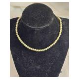 Classic Short-Length Pearl Necklace with Sterling Silver Clasp Ð 13 Inches