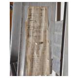 Pair of Utility Step Ladders Wood and Aluminum