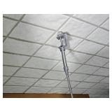 Pair of Patio Village Clamp-On Patio Umbrellas