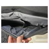 TUMI Black Ballistic Nylon Travel Luggage Set - Rolling Garment Bag & Carry Case