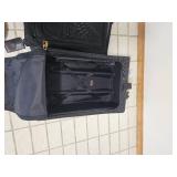 TUMI Black Ballistic Nylon Travel Luggage Set - Rolling Garment Bag & Carry Case