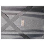 TUMI Black Ballistic Nylon Travel Luggage Set - Rolling Garment Bag & Carry Case