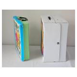 Vintage Barbie Doll Cases with Accessories, Pair