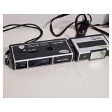Vintage Compact Film Camera Lot Minolta Pocket Autopak 270 w/ Flash & Nikon One Touch 35mm
