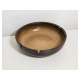 Heath Ceramics Brown Studio Pottery Ashtray, Made in USA