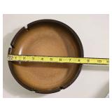 Heath Ceramics Brown Studio Pottery Ashtray, Made in USA