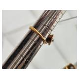 18K Gold Diamond Lily Ring ~ 6g