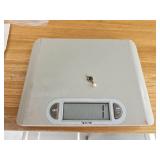 Vintage Edwardian Blue Enamel Pendant with Diamond Accents and Dangling Pearl