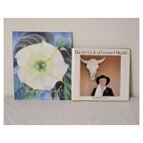 Georgia OÕKeeffe Art Book Collection Pair