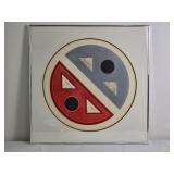 Fine Art Geometric Abstract Circular Art Print - J.B. Thompson - Circularity F
